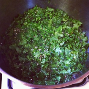 Quinoa Kale raw